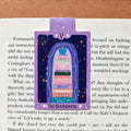 Bookworm Tarot Card Magnetic Bookmark