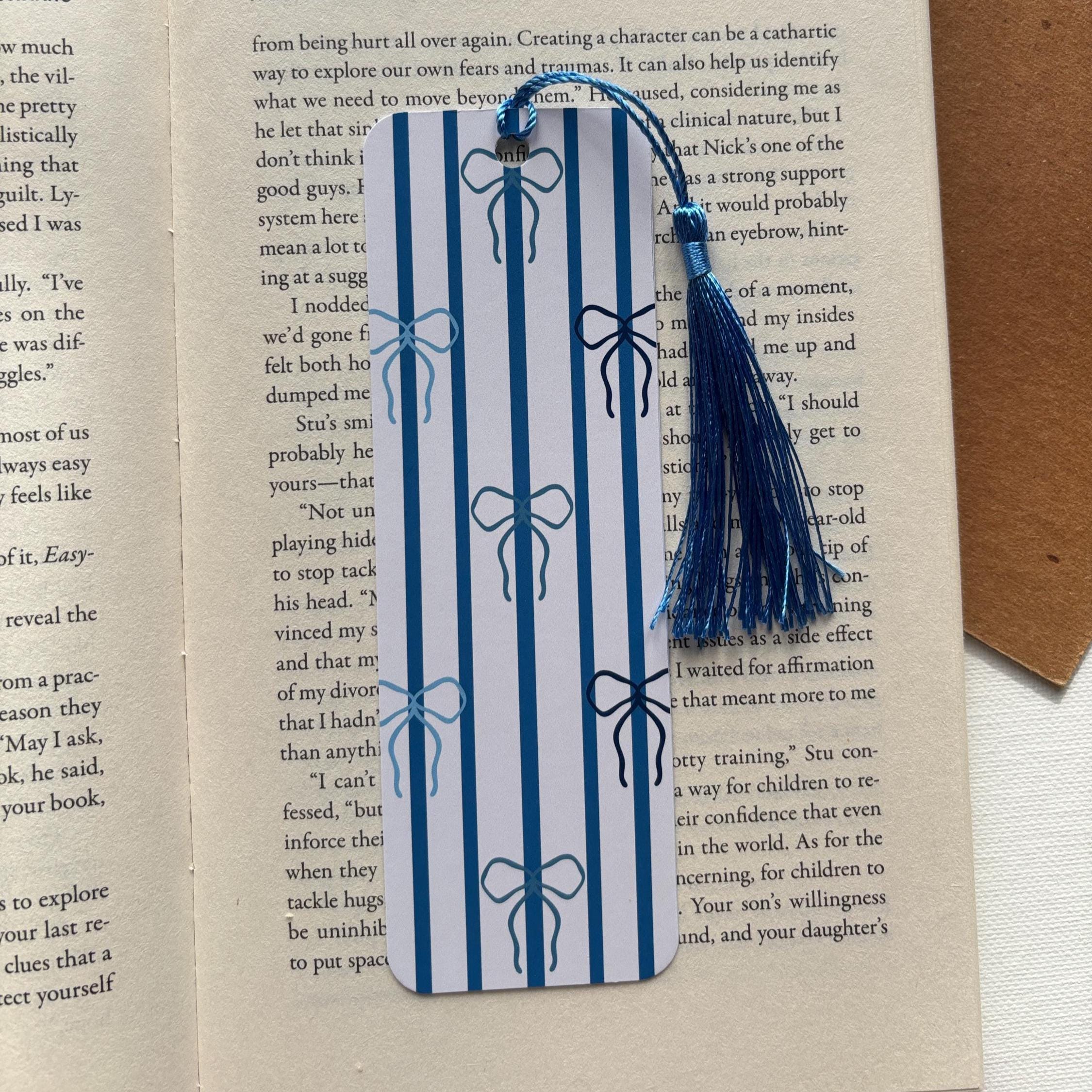 Snowflake Winter Bookmark