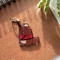 Canadian Mountain Police Beaver Acrylic Keychain