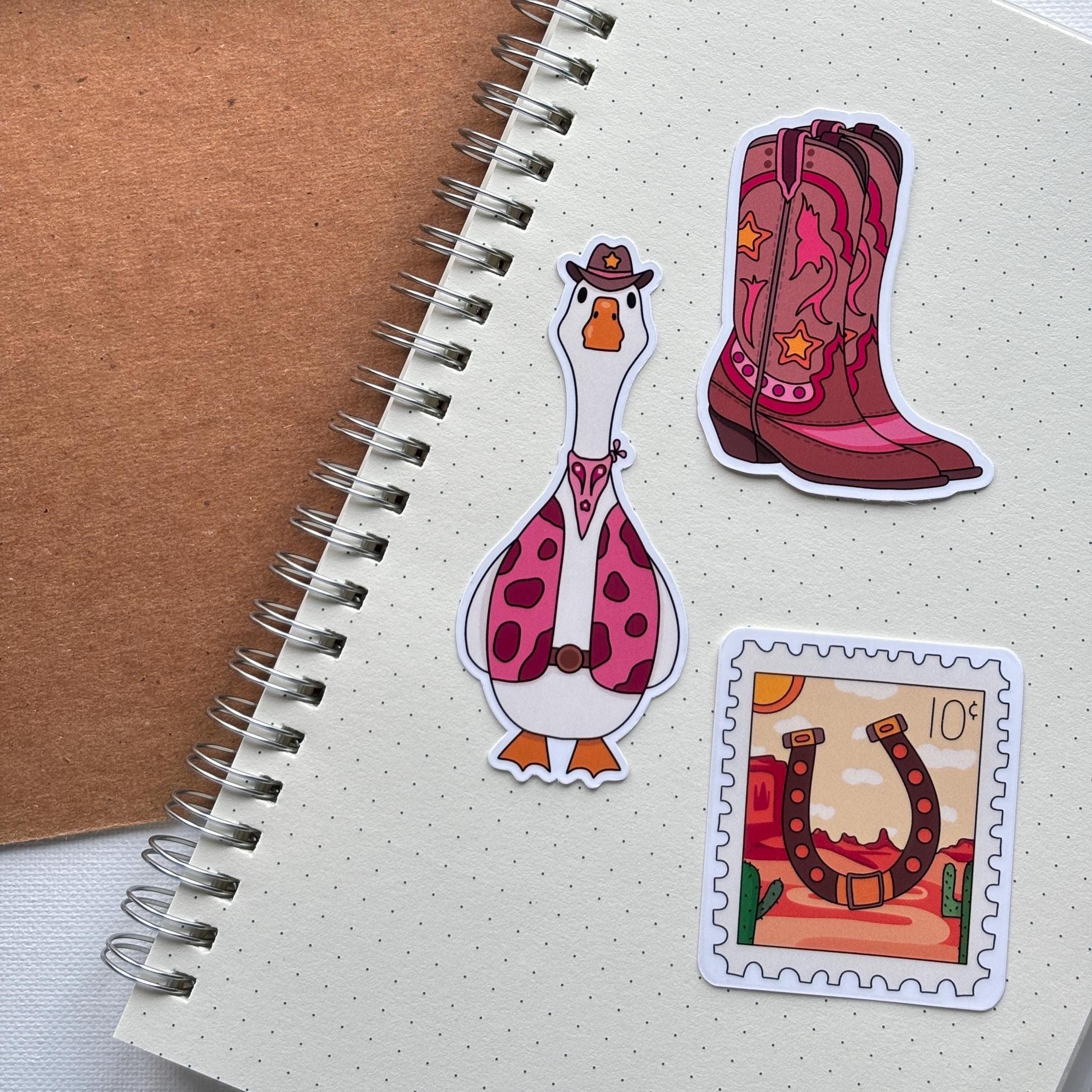 Cowboy Boots Vinyl Sticker