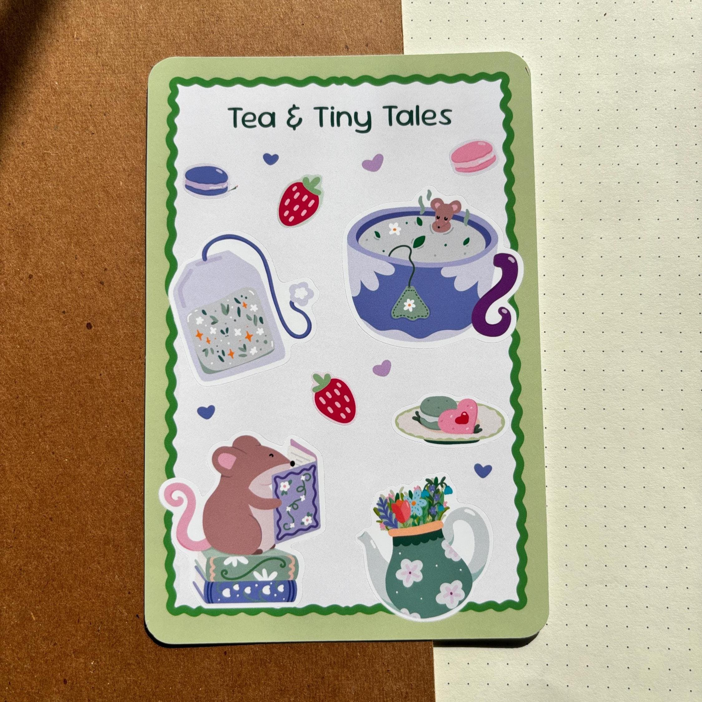Tea & Tiny Tales Sticker Sheet