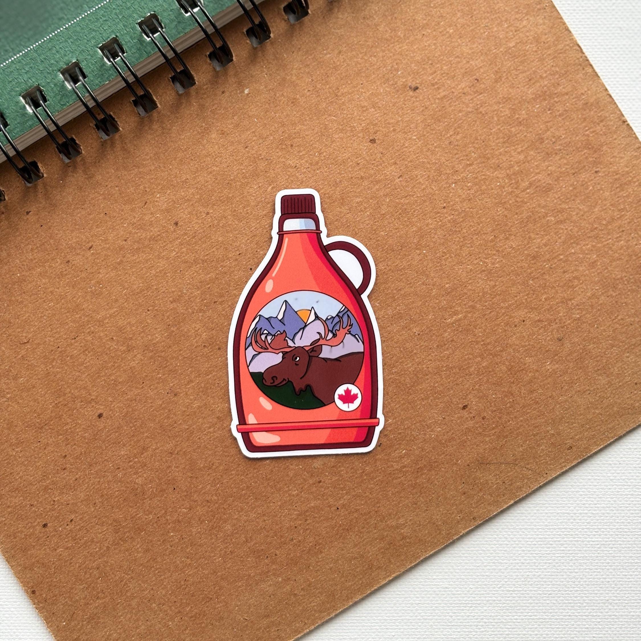Maple Syrup Sticker Vinyl Sticker