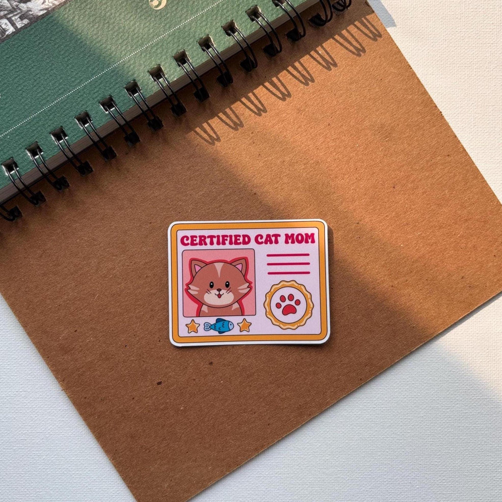 Certified Cat Parent Vinyl Sticker