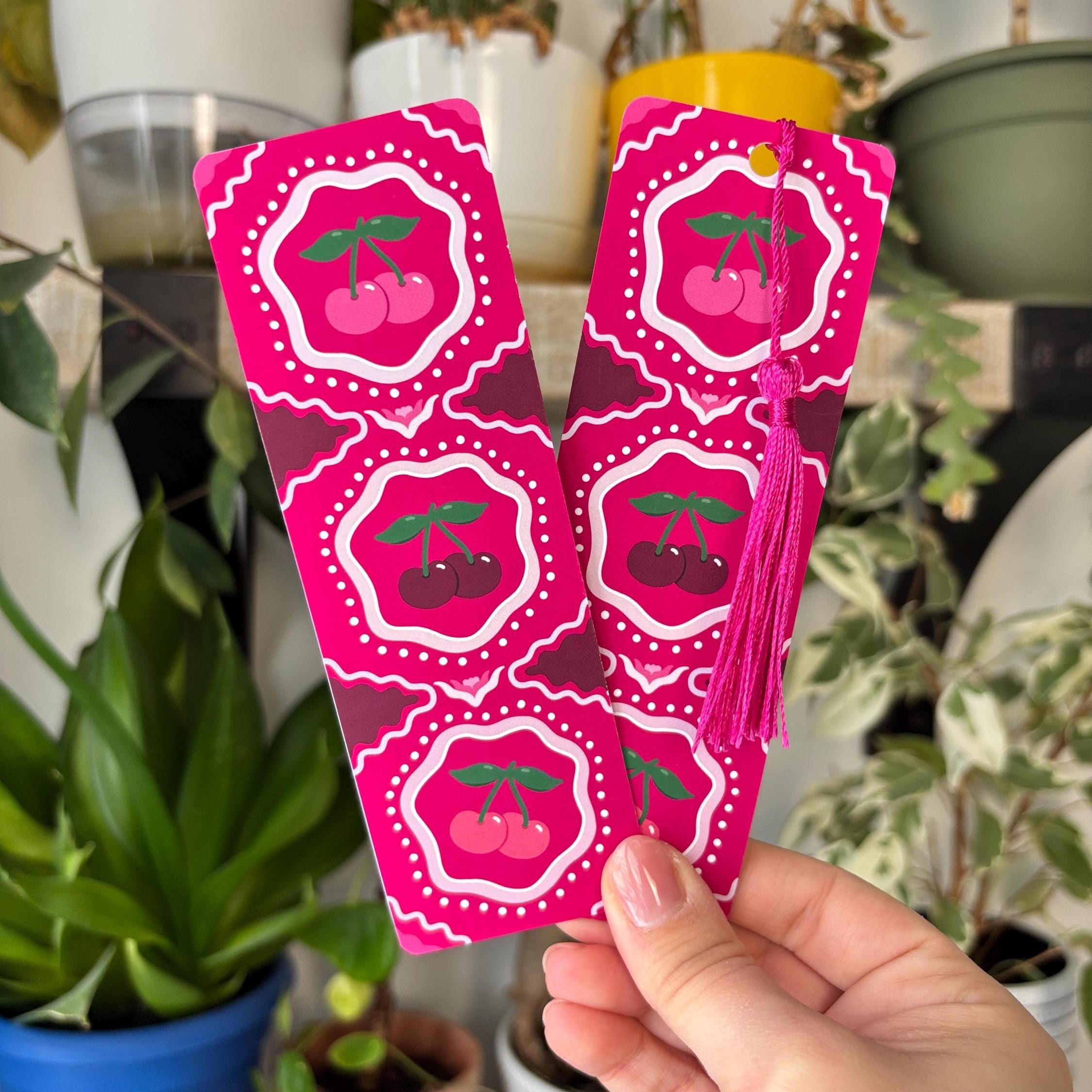 Vintage Cherry Bookmark