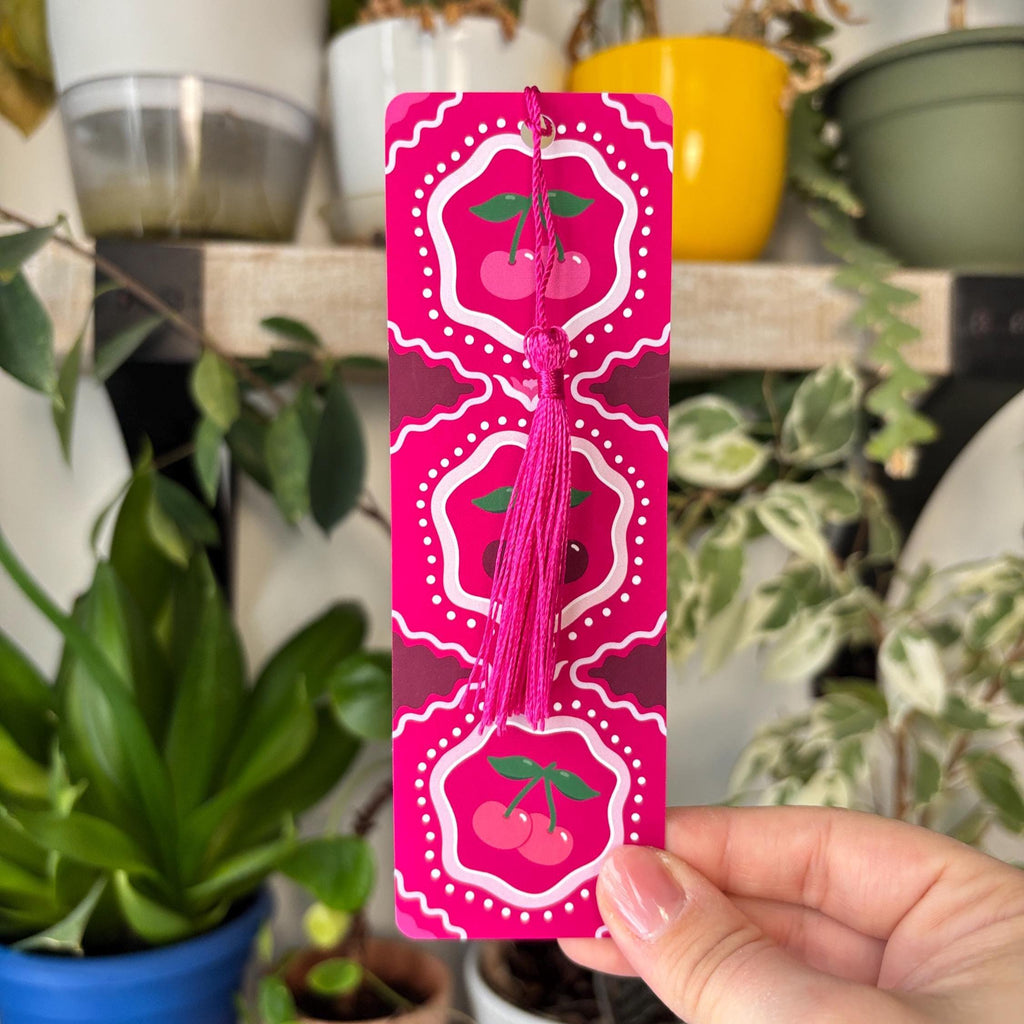 Vintage Cherry Bookmark