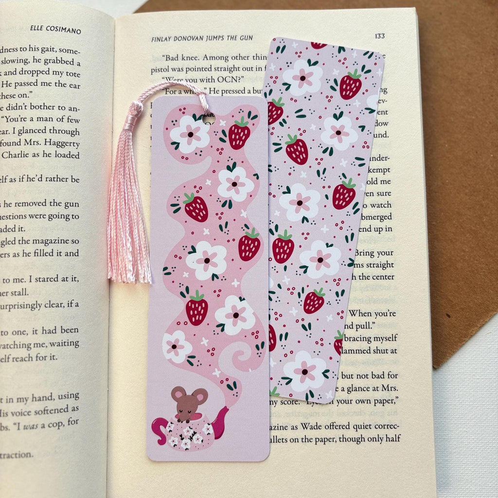 Tea Mouse Bookmark