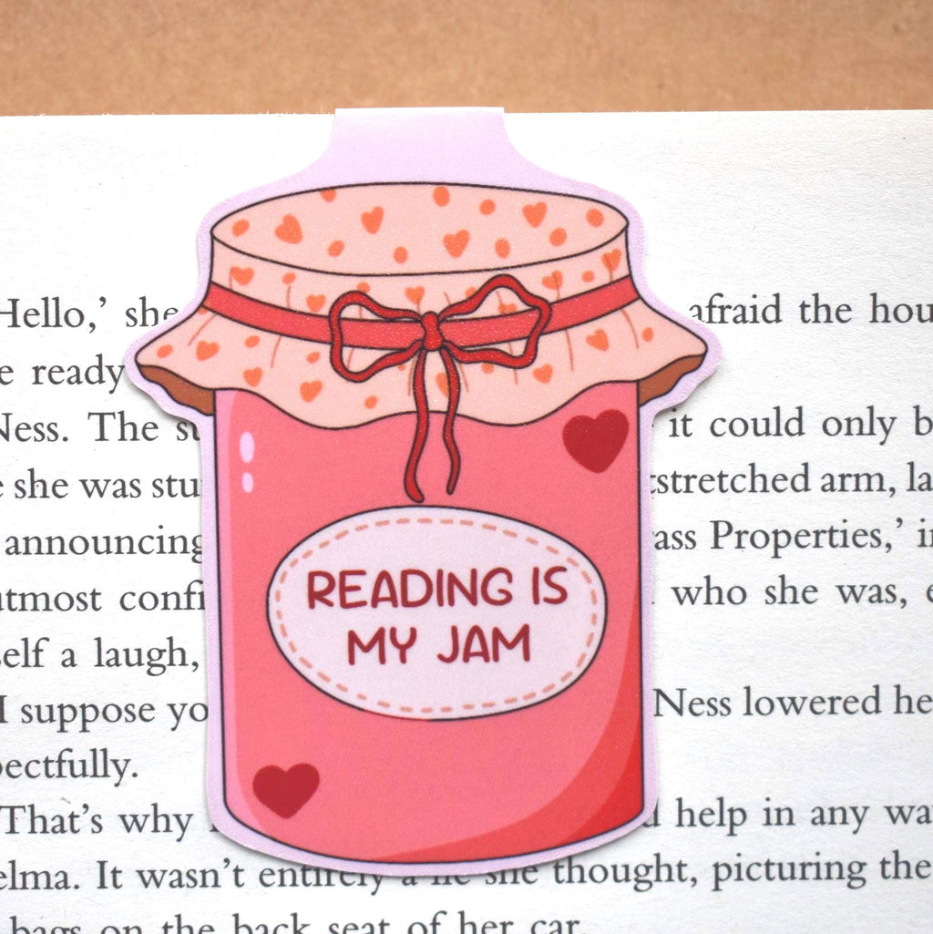 Reading Is My Jam Magnetic Bookmark