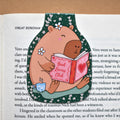 Capybara Reading Magnetic Bookmark
