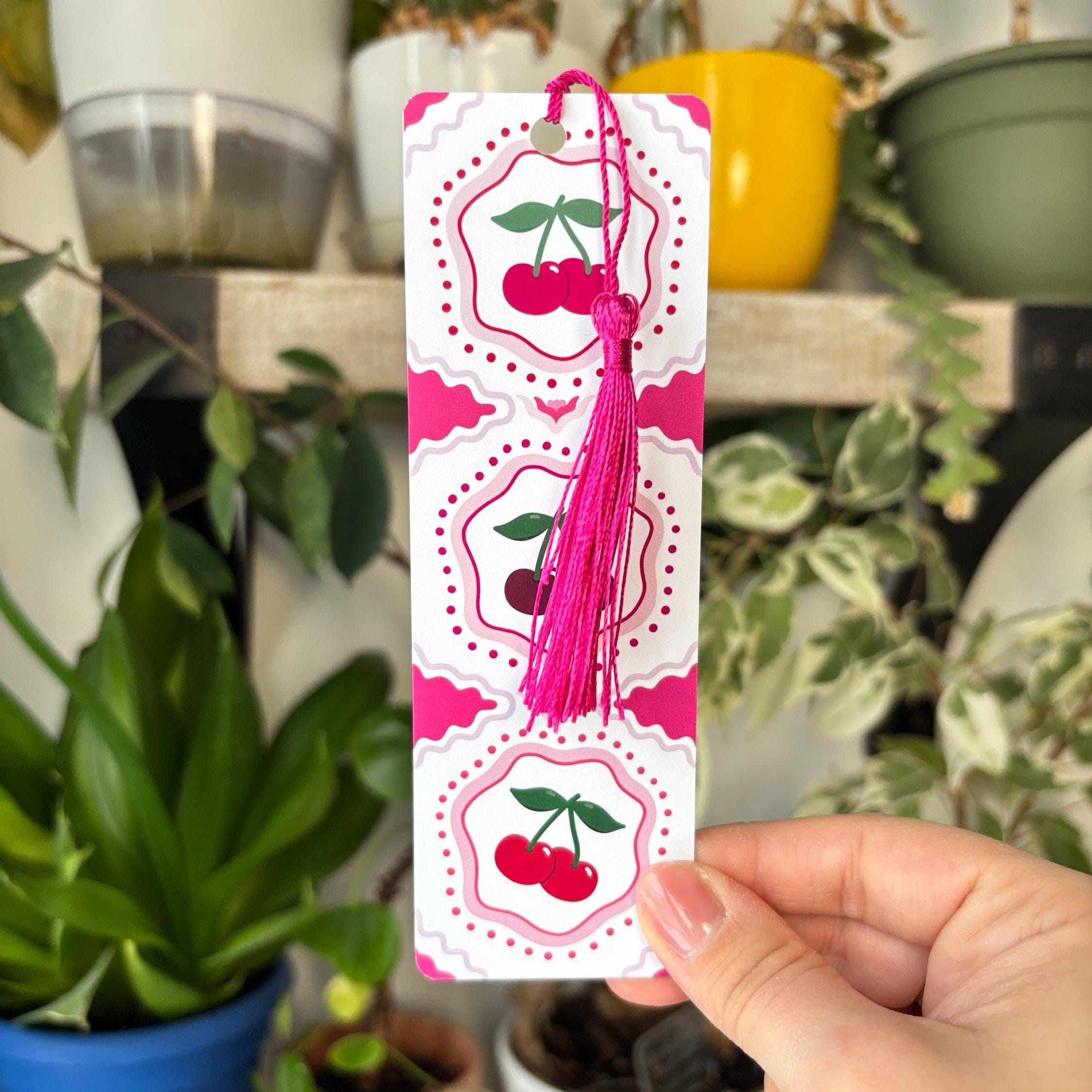 Vintage Cherry Bookmark