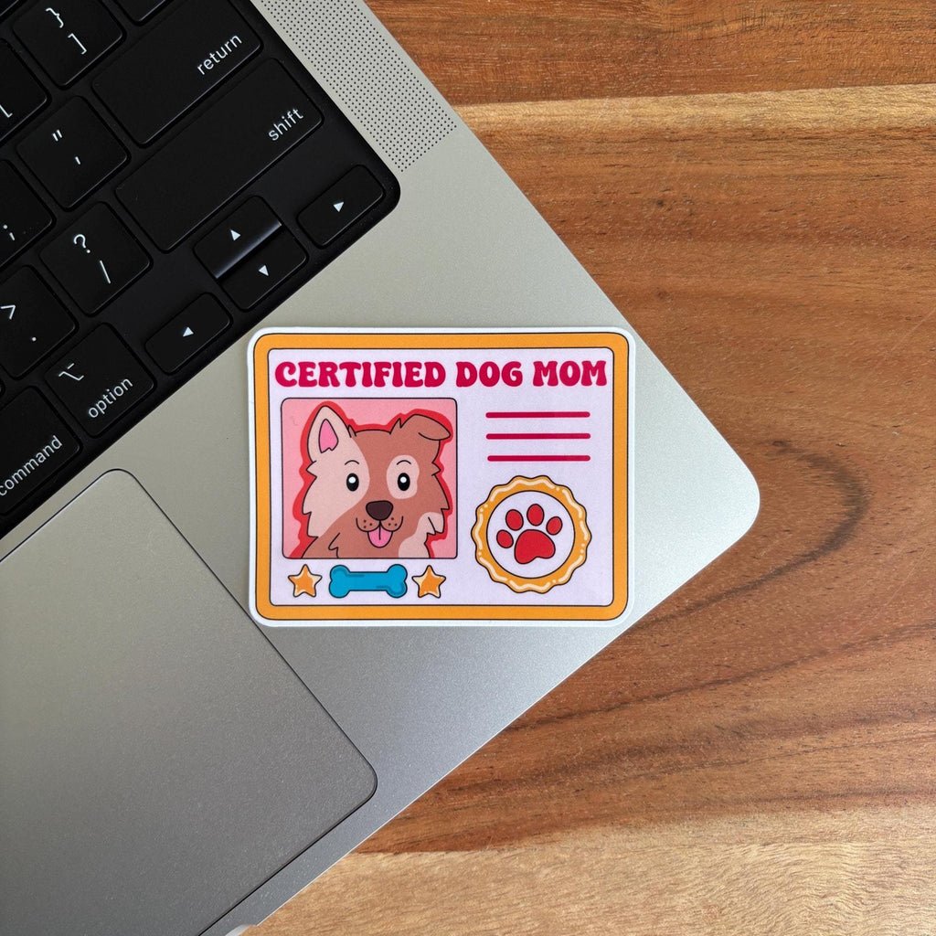 Certified Dog Parent Vinyl Sticker