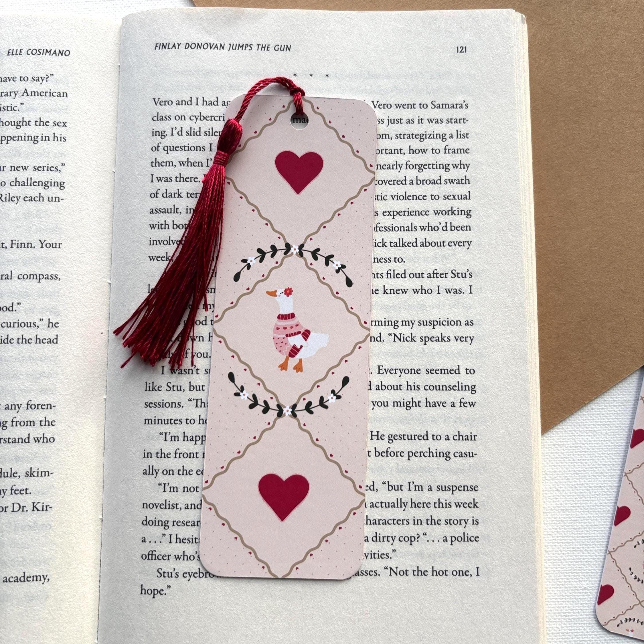 Love Goose Bookmark
