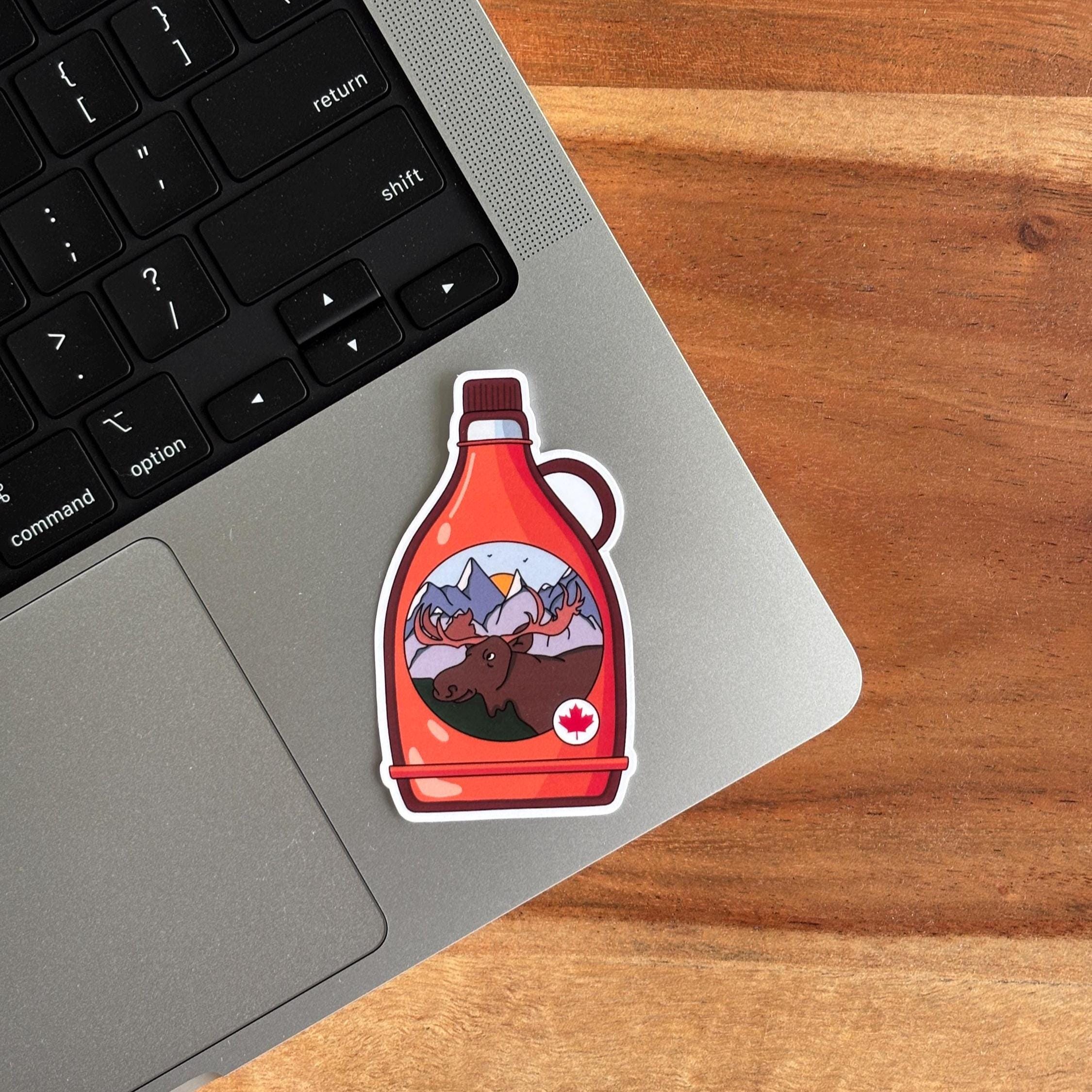 Maple Syrup Sticker Vinyl Sticker