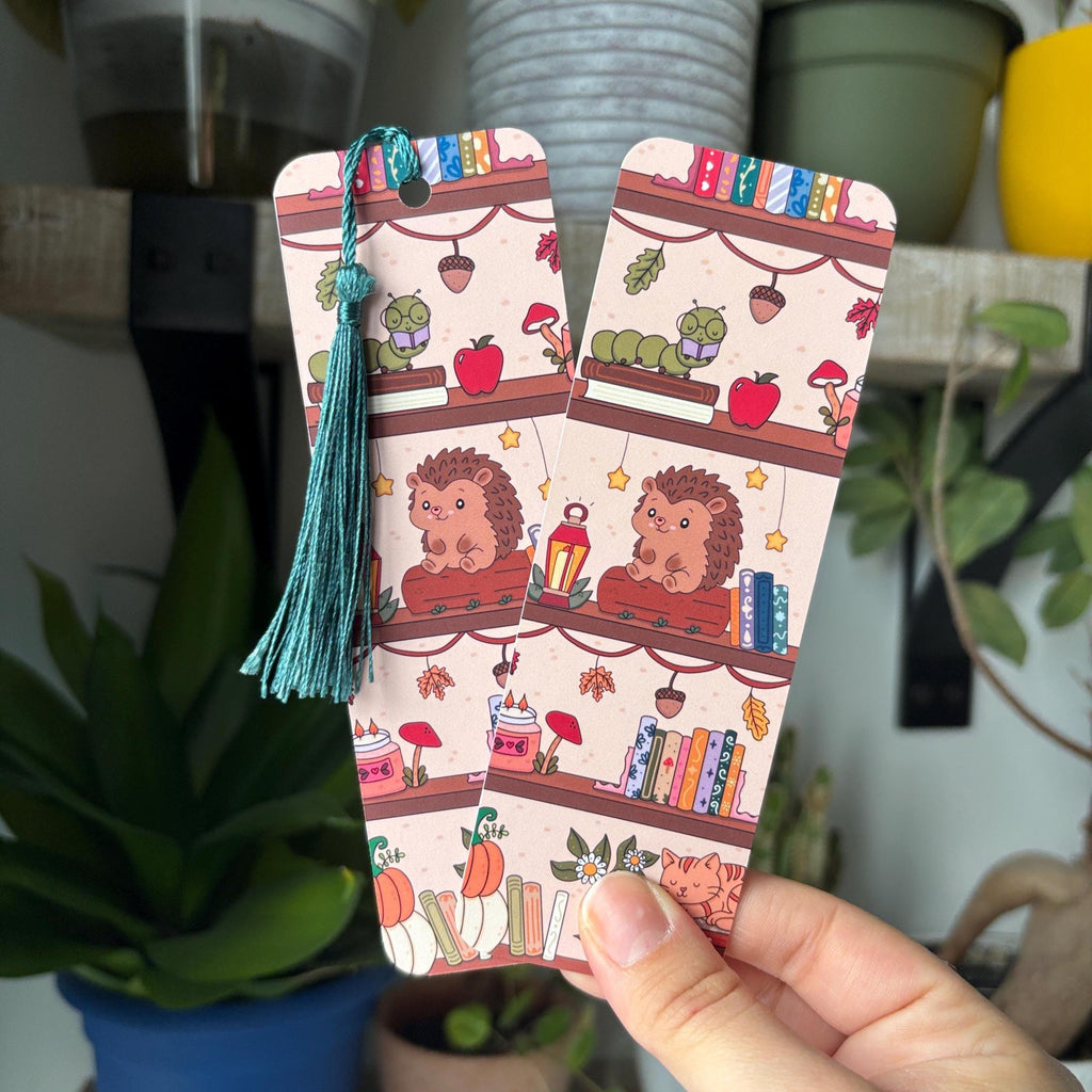 Cozy Library Bookmark