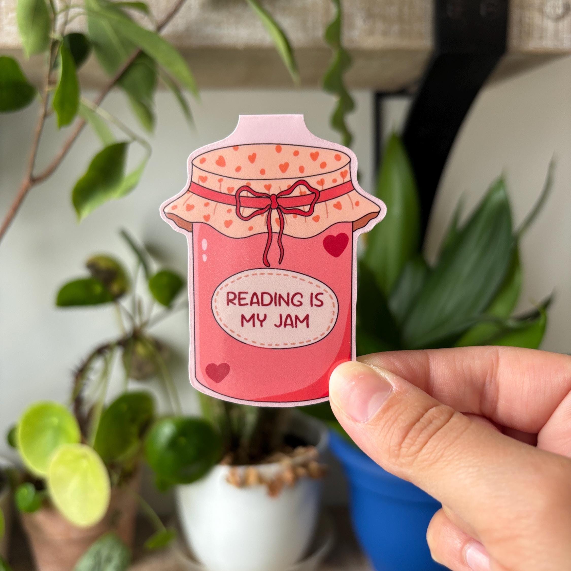 Reading Is My Jam Magnetic Bookmark