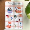 Forest Adventure Sticker Sheet