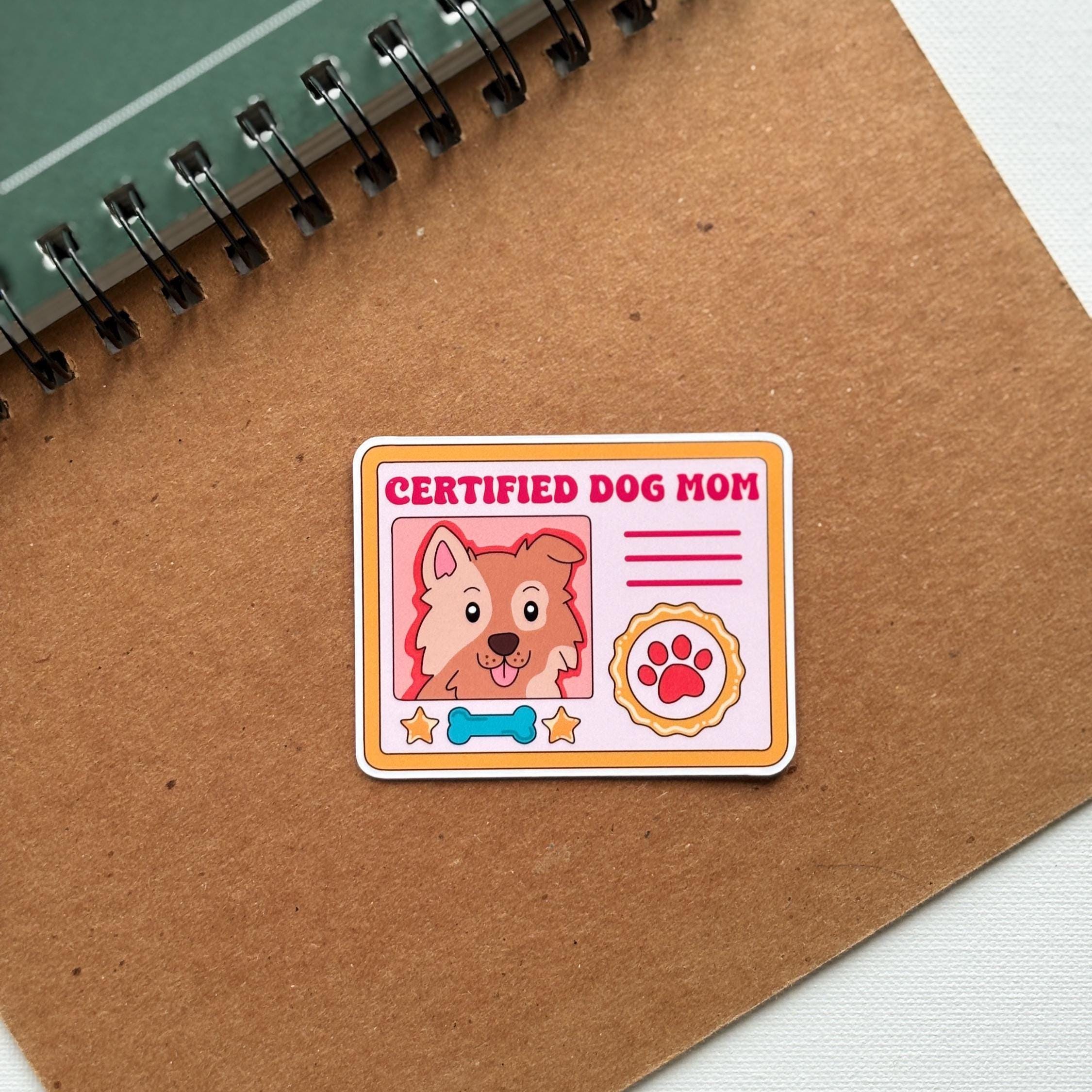 Certified Dog Parent Vinyl Sticker