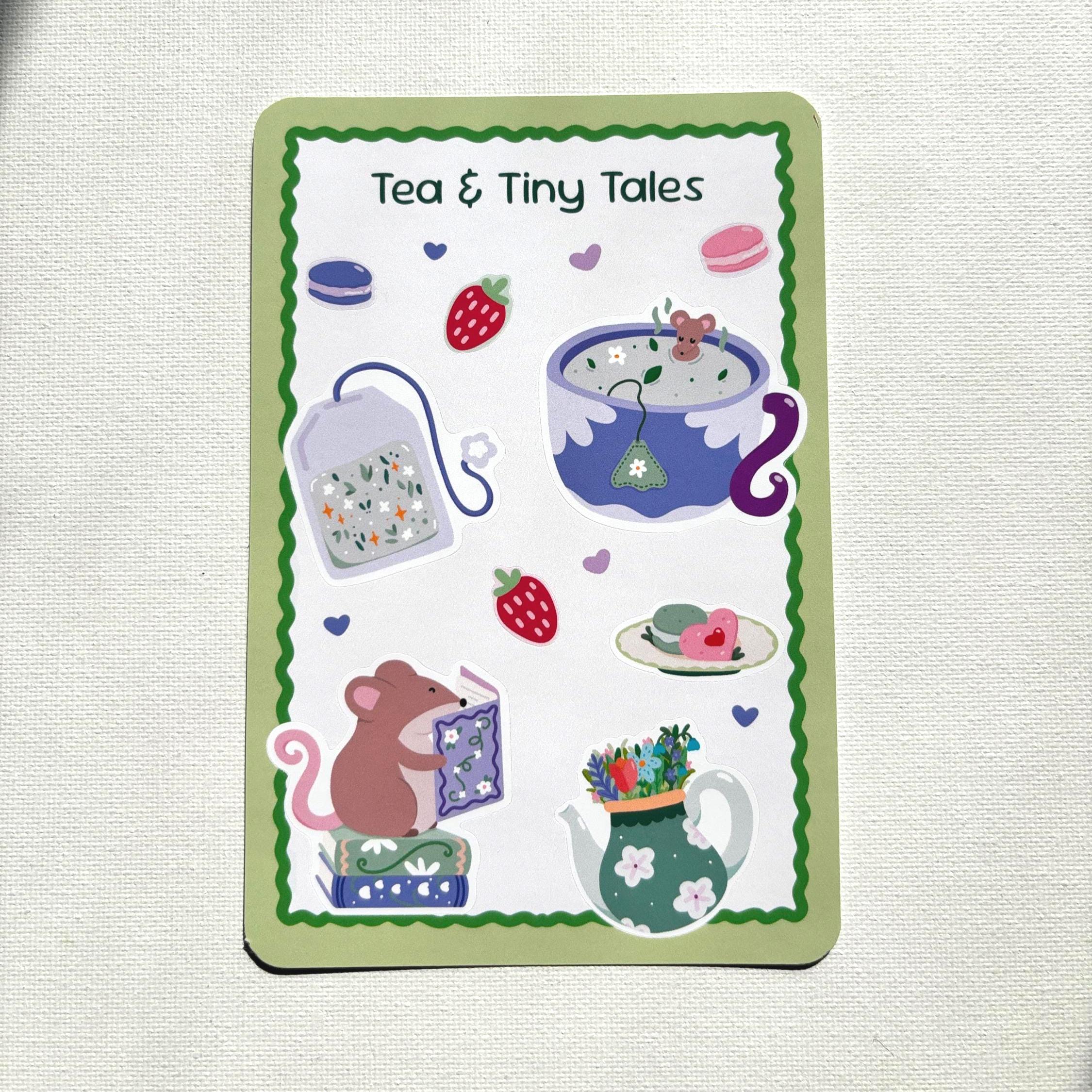 Tea & Tiny Tales Sticker Sheet