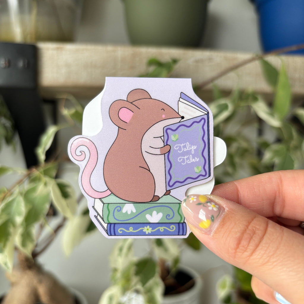 Mouse Reading Magnetic Bookmark