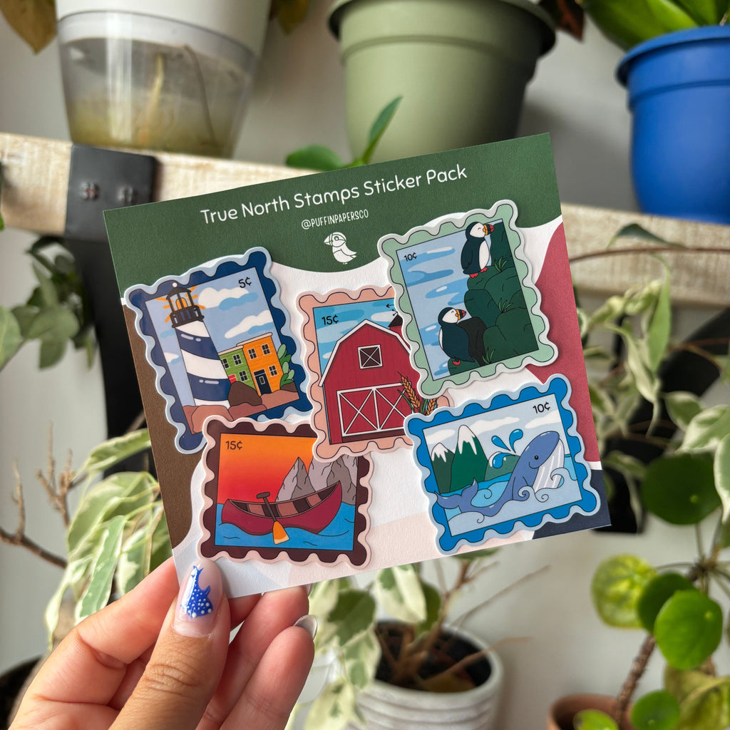 True North Stamps Sticker Pack