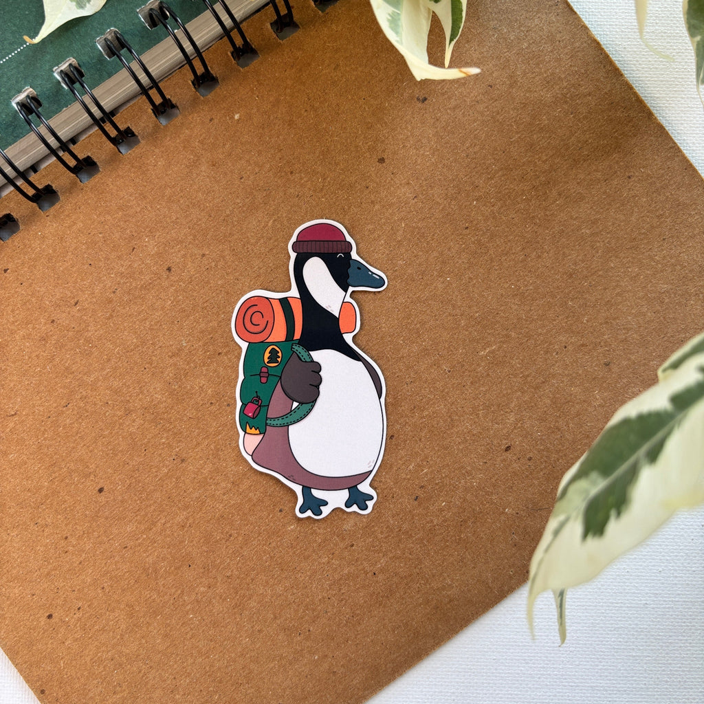 Canadian Goose Camping Vinyl Sticker