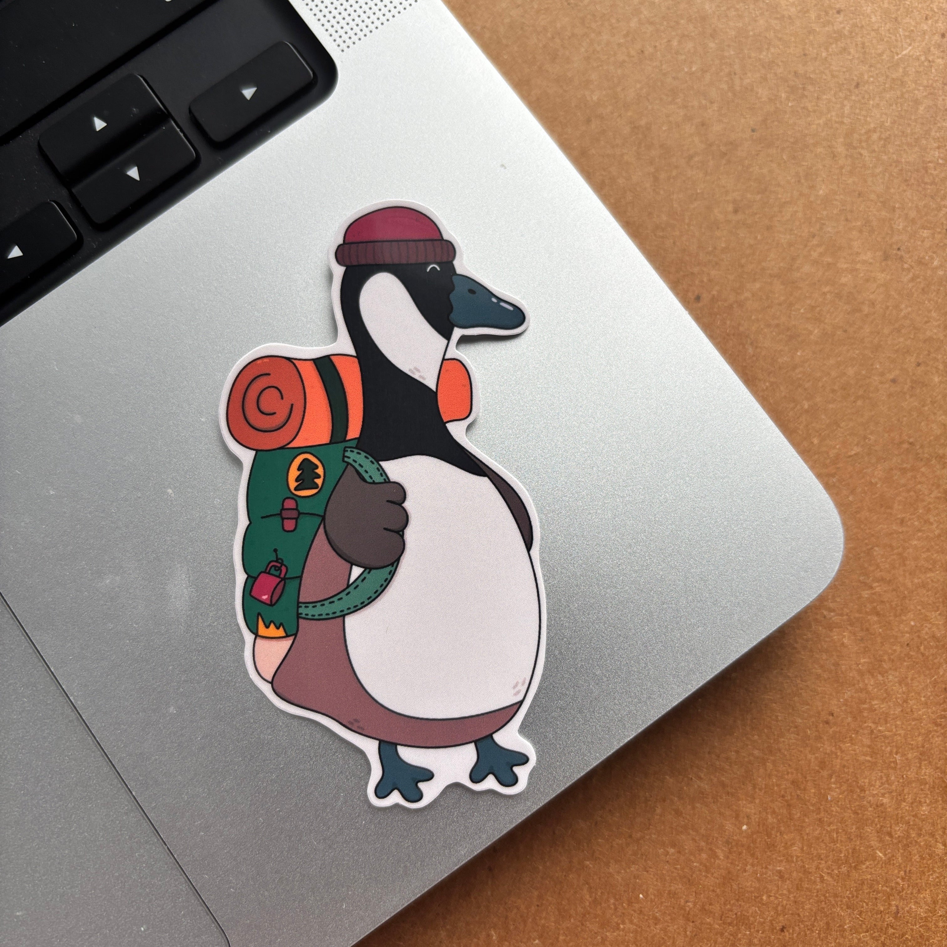 Canadian Goose Camping Vinyl Sticker