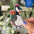 Canadian Goose Camping Vinyl Sticker