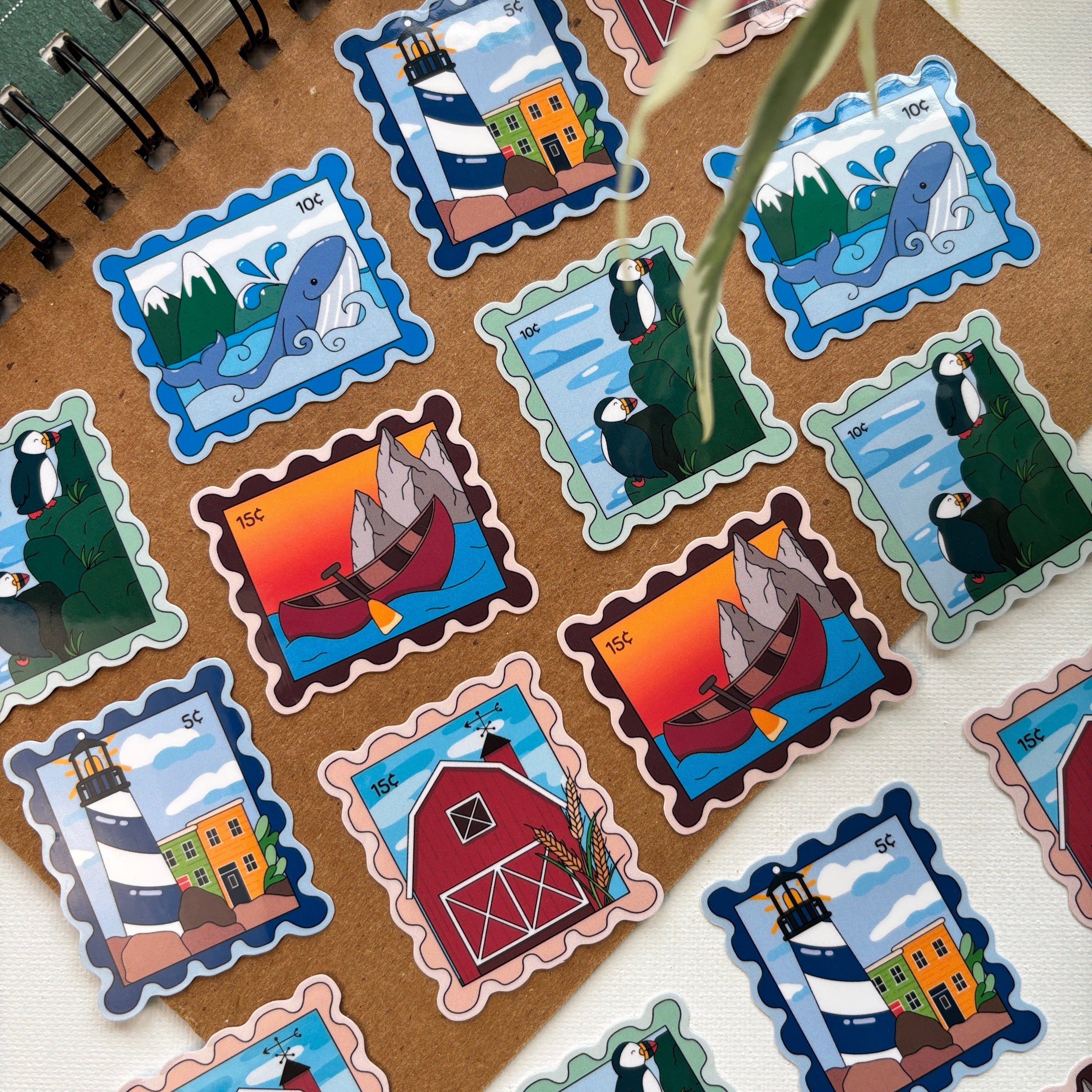 True North Stamps Sticker Pack