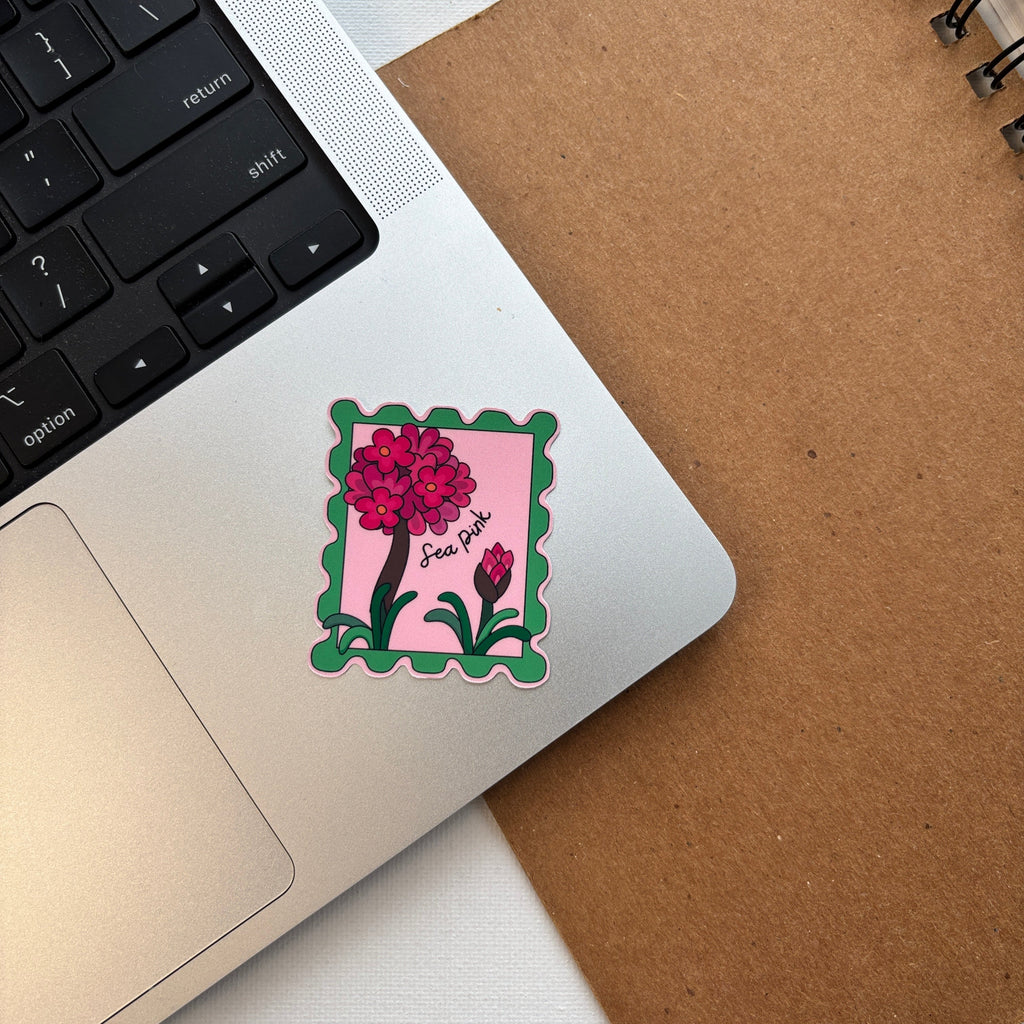 Coastal Flower Stamps Sticker Pack