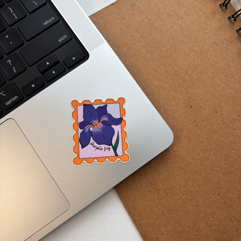 Coastal Flower Stamps Sticker Pack