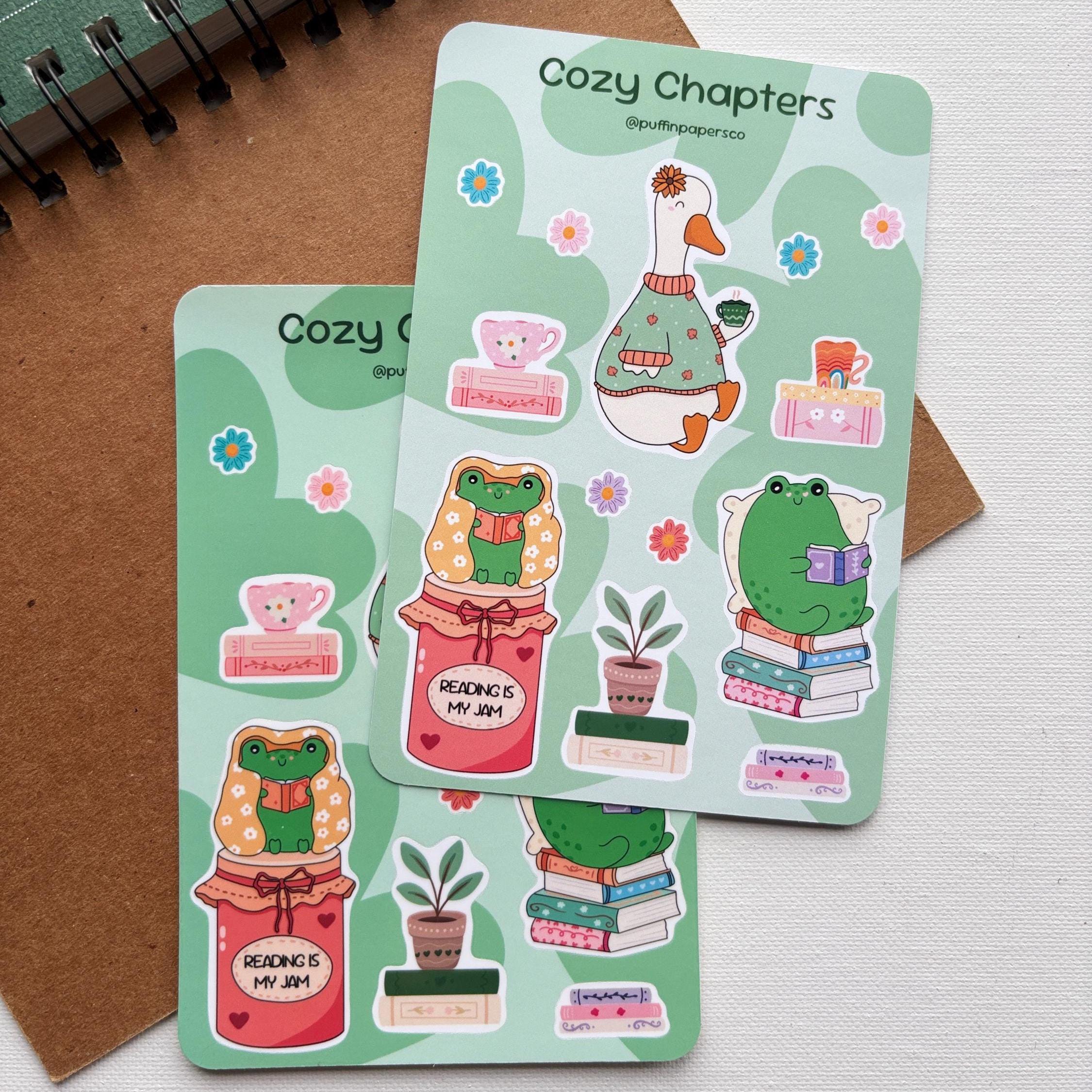 Cozy Chapters Sticker Sheet
