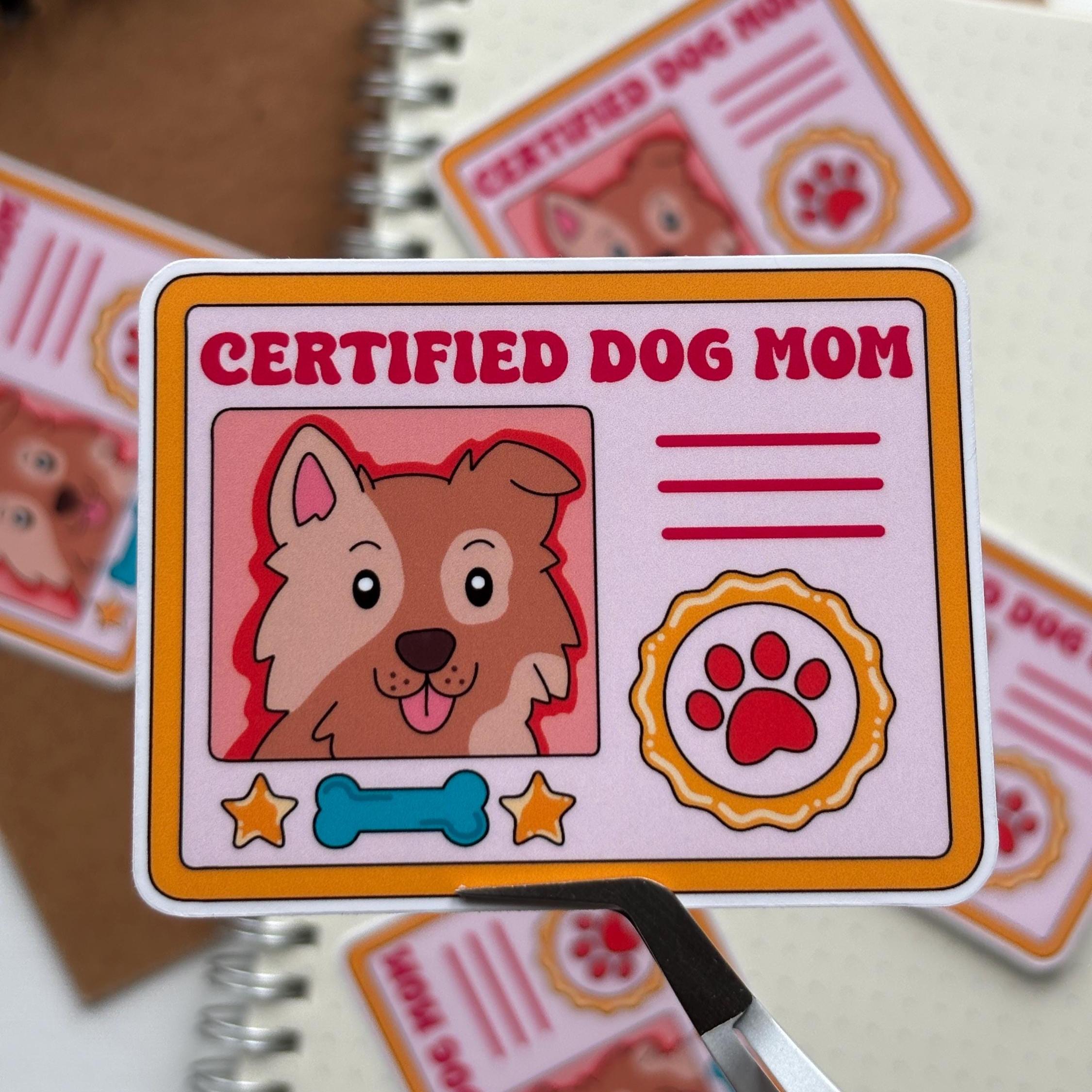 Certified Dog Parent Vinyl Sticker