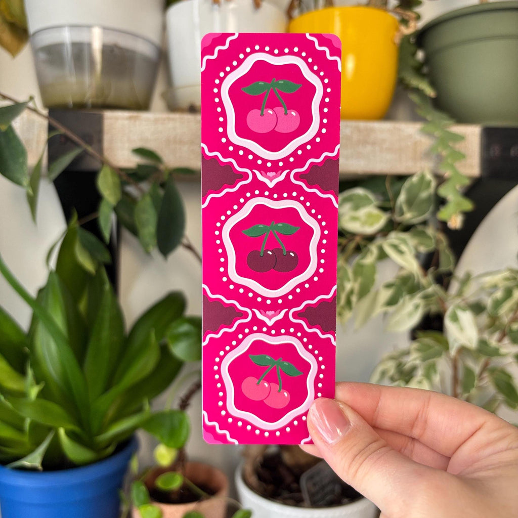 Vintage Cherry Bookmark