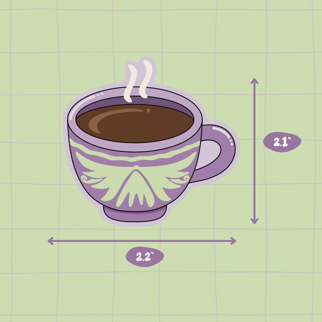 Coffee Sticker Set Vinyl Sticker