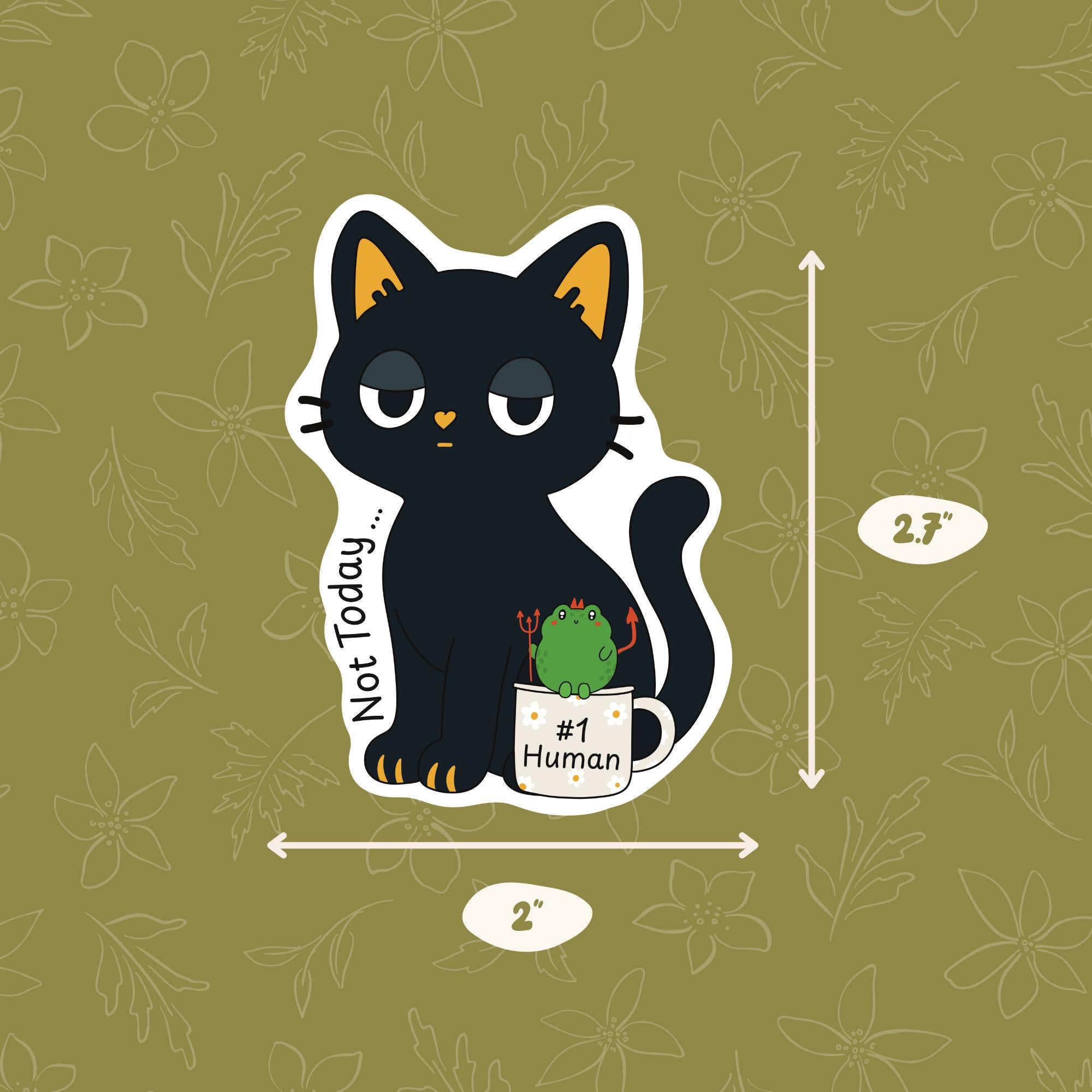 Grumpy Cat Vinyl Sticker