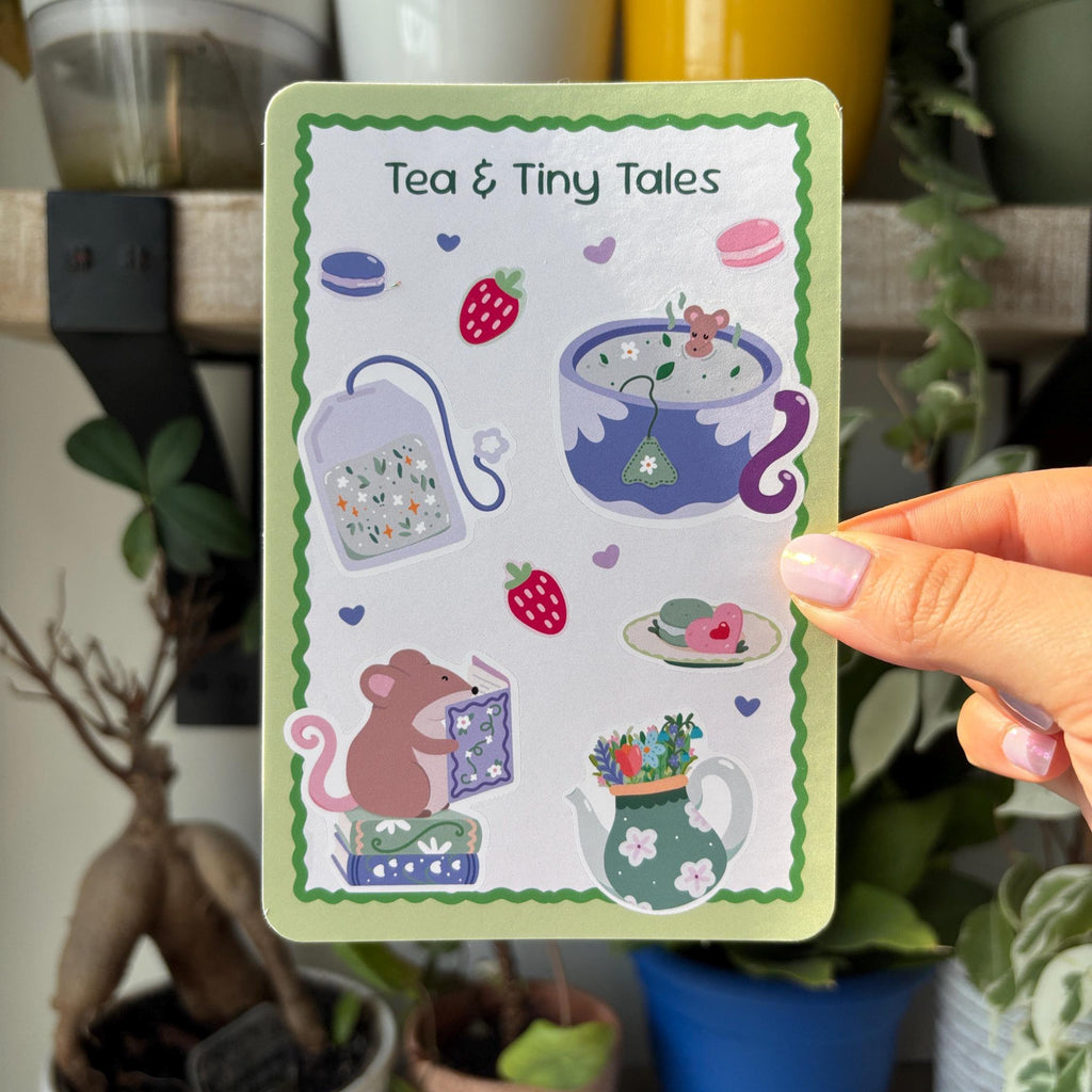 Tea & Tiny Tales Sticker Sheet