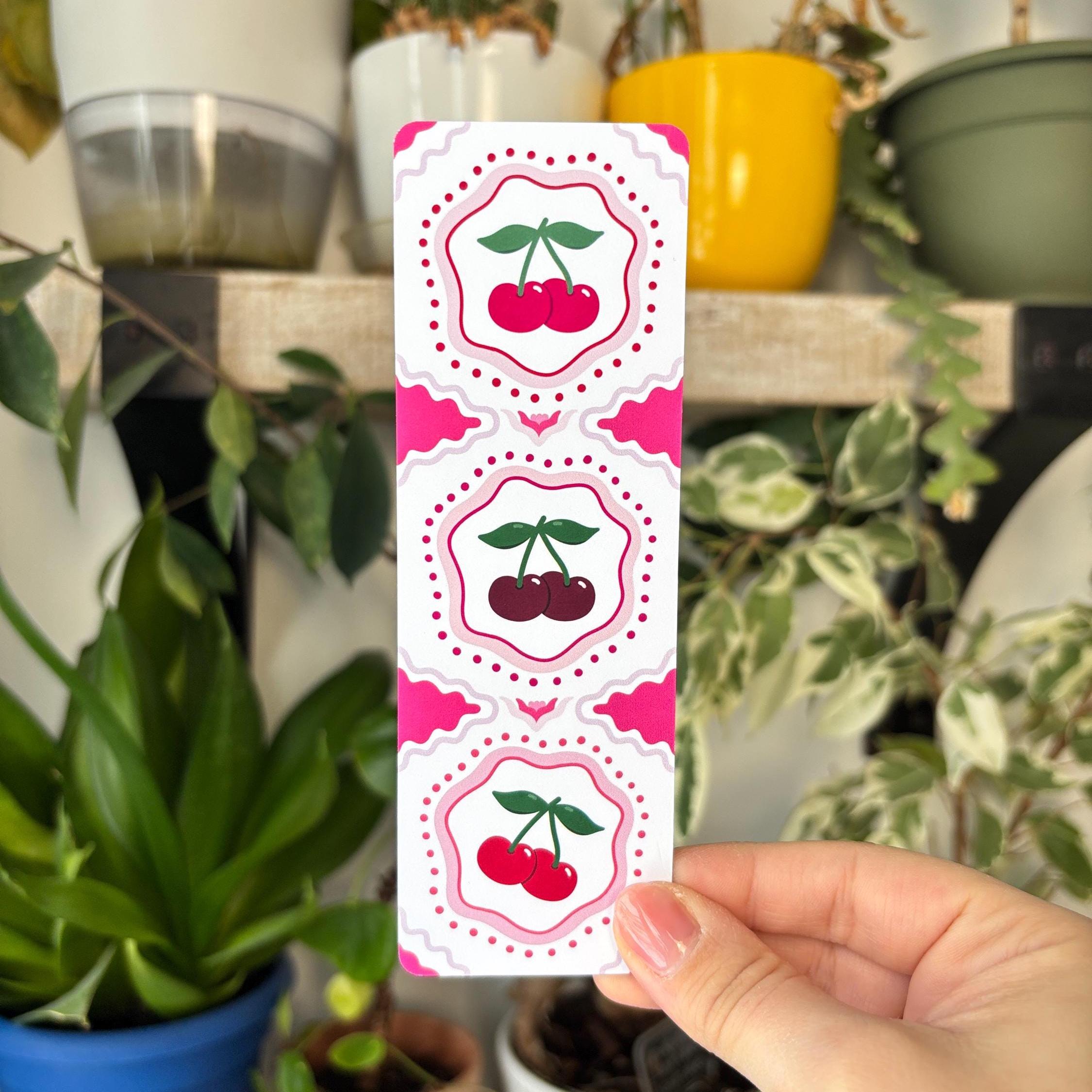 Vintage Cherry Bookmark
